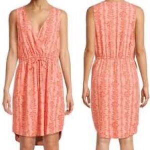 Time and Tru Coral High Low Dress Sz 20 NWT